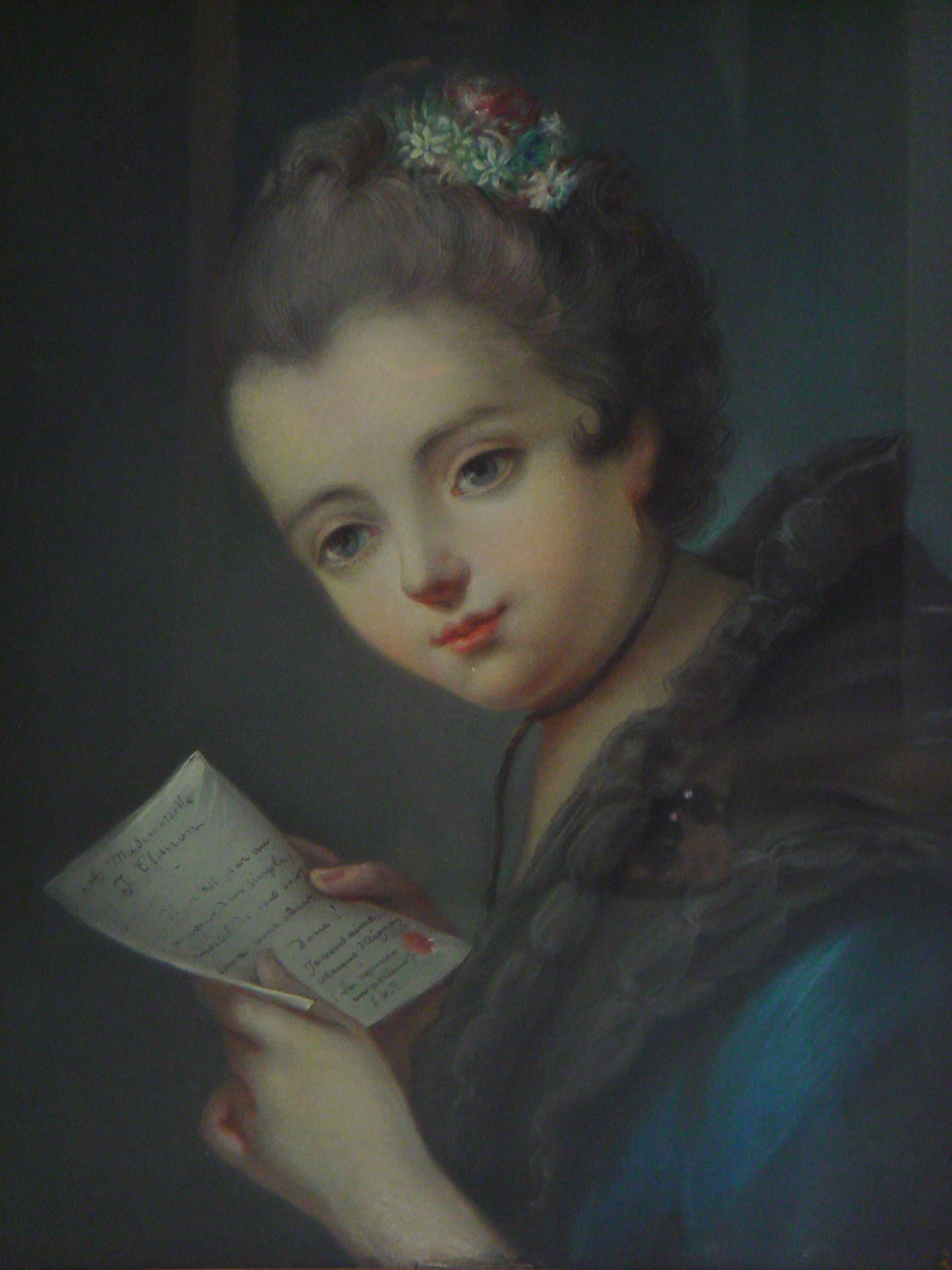 Portrait de Mlle Clairon ; Portrait de Mlle Clairon, soeur de la célèbre tragédienne (autre titre)_0